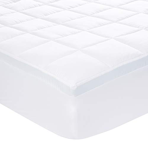 AmazonBasics Mattress Bed Topper Pad 