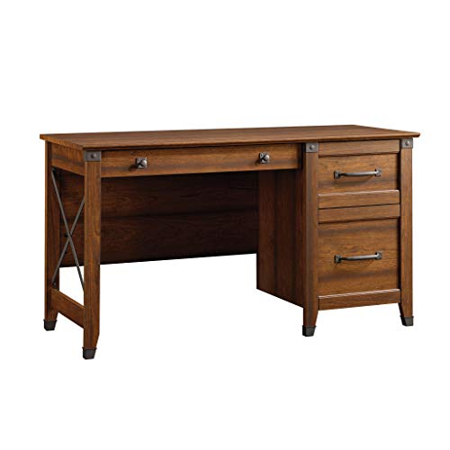 Sauder Carson Forge Desk Washington Cherry