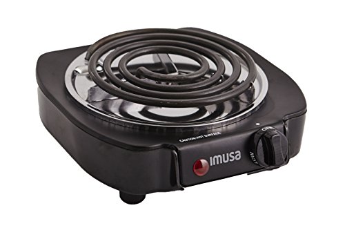 IMUSA USA GAU-80305 Electric Single Burner 1100-Watts