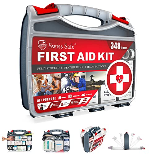 2-in-1 Double-Sided Hardcase First Aid Kit
