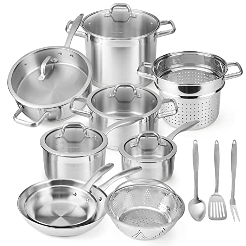 Duxtop Stainless Steel Induction Cookware Set